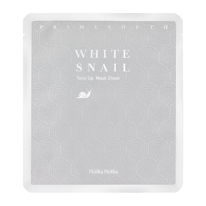 Holika Holika Prime Youth White Snail Tone Up Mask Sheet - veido kaukė